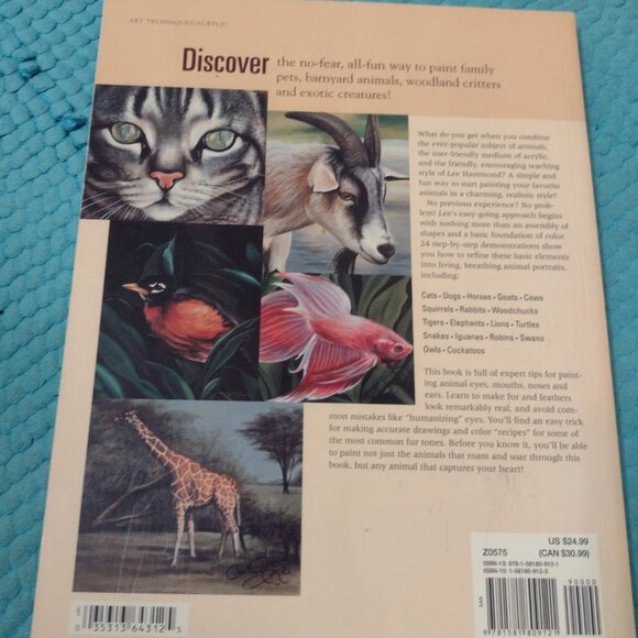 Paint animals in acrylic artist book - Picture 3 of 4